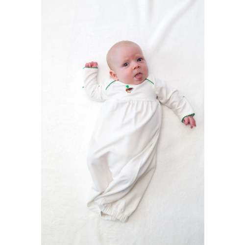 Mallard Embroidered Pip Gown – Goosies