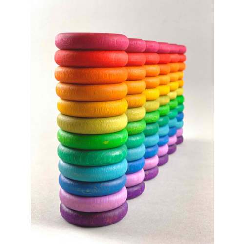 Colorful Wooden Coin Set – Woodberry