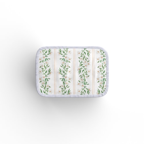Small Archival Pouch - No Embroidery / Darling Dogwood
