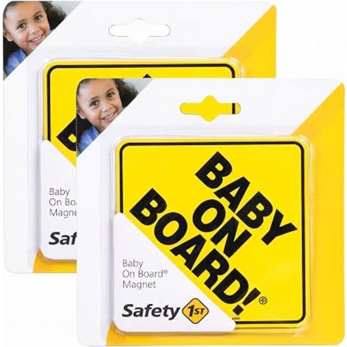 Safety 1st Baby On Board Sign Magnet (Pack of 2)