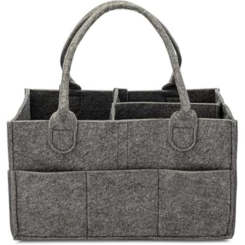 Amazon.com: Portable Diaper Caddy Organizer - Multifunctional Storage Basket for Changing Table, Car & Travel | Machine Washable Gift for New Moms : Clothing, Shoes & Jewelry