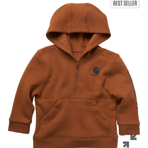Boys' Long-Sleeve Half-Zip Sweatshirt (Baby/Toddler)