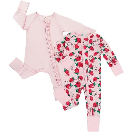 Bow Dream Baby Bamboo Rayon Romper Girl Footless Viscose Newborn Infant Footie Mitten Cuffs Toddler Boy Clothes