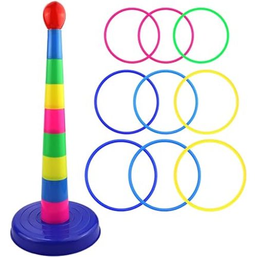 TCOTBE Toss Game, Games Set, Outdoor Games, for Kids Birthday Party Indoor Supplies,Soft Plastic Games,Gift Party,Xmas