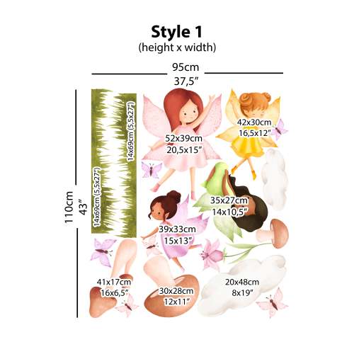 Fairies in Magical Forest