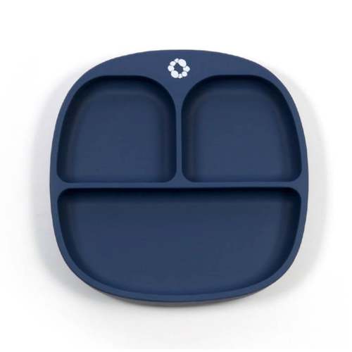 Assiette en Silicone - Bleuet
