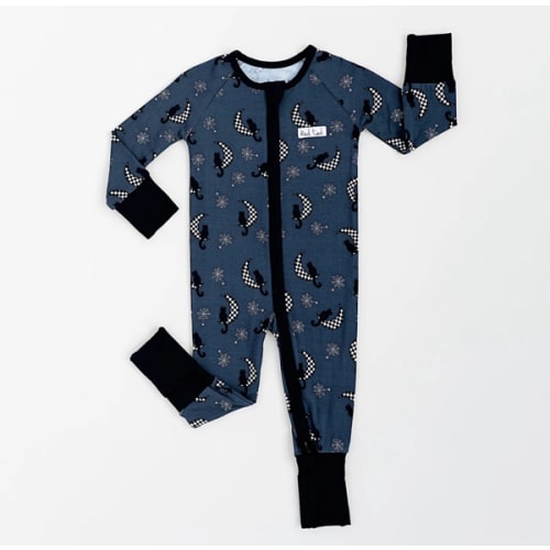 BAMBOO - MIDNIGHT MOON ONESIE – Rad Tod