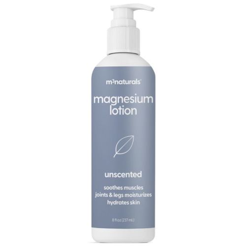 Magnesium Lotion, Ease Muscle Cramps, Promote Restful Sleep, Moisturize & Hydrate Skin, Magnesium Cream for Sleep, Topical Magnesium, M3, 8oz