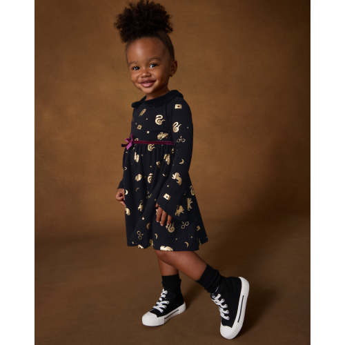 Harry Potter™ Spellbinding Studies Flare Sleeve Twirl Dress
