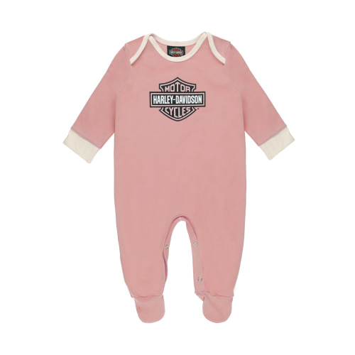Infant Girls Knit Footed Coverall | Harley-Davidson USA