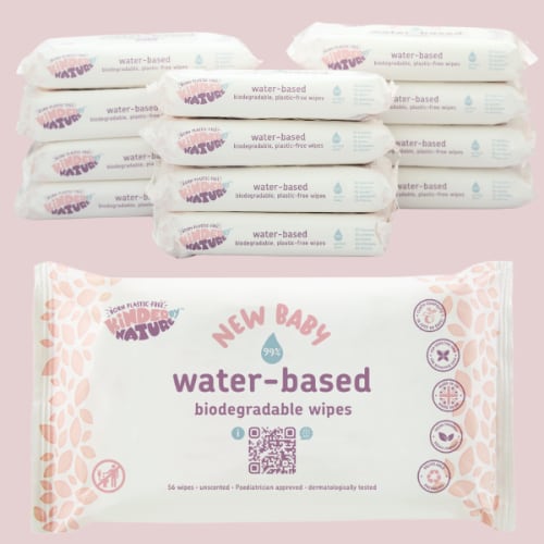 Kinder by Nature 100% Biodegradable Water-Based Baby Wipes - 672 Count - Default Title - Gimme the Good Stuff
