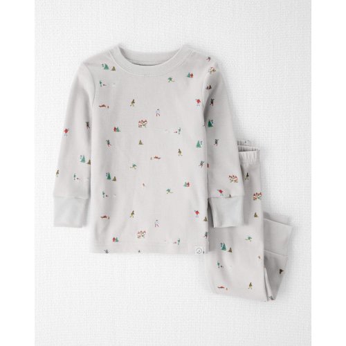 Baby Organic Cotton Pajamas in Frosted Trail Print - Little Planet | Carter's