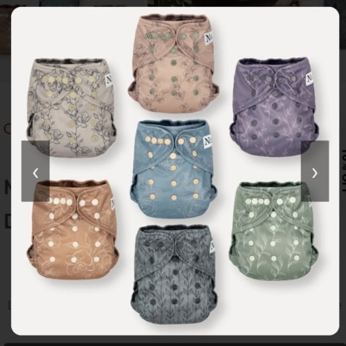 Modern Blooms Diaper Covers