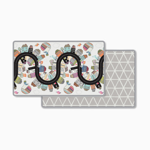 DOUBLEPLAY Reversible Playmat - Vibrant Village