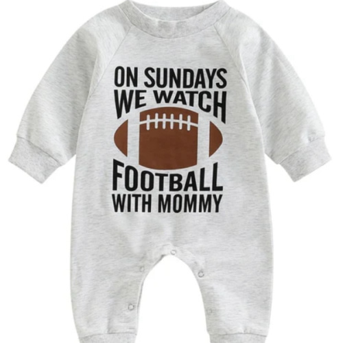 ON SUNDAYS WE WATCH FOOTBALL Jumpsuit - Hazel & Bo