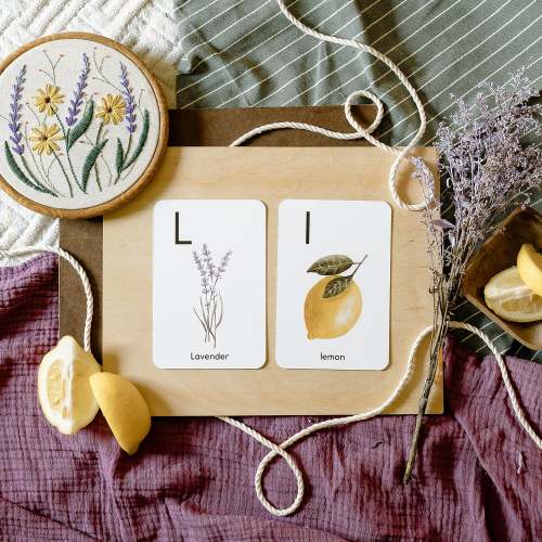 Wonder of Nature Alphabet Print Cards – Treehouse Schoolhouse