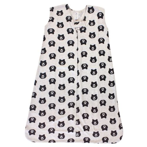 Yoga Sprout Baby Boys Sleeveless Jersey Cotton Sleeping Bag, Sack, Blanket, Bear, 0-6 Months