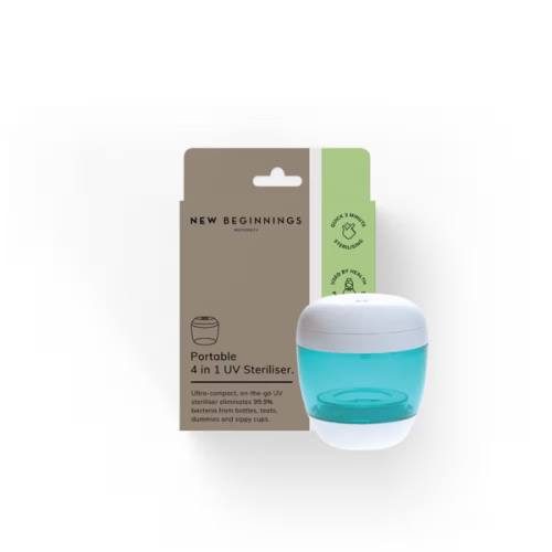 New Beginnings Portable 4 in 1 UV Steriliser | Electric Sterilising | Baby Bunting AU