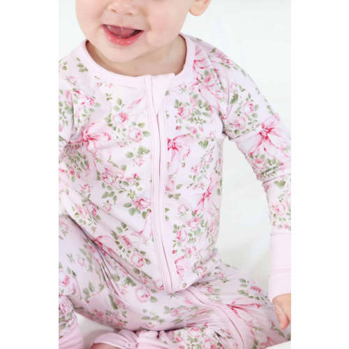 Bows in Bloom Convertible Zip Romper