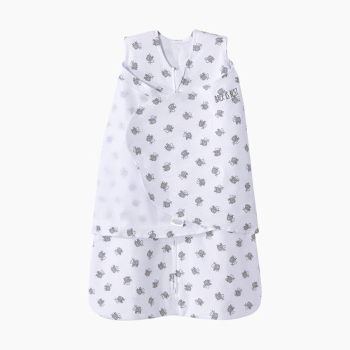 Halo SleepSack Swaddle Cotton - White Lamb Scribble, Small