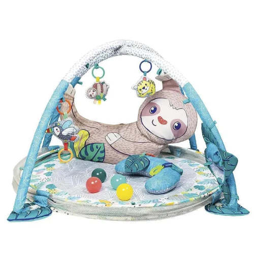Infantino - 4-In-1 Jumbo Baby Activity Gym & Ball Pit - Sloth