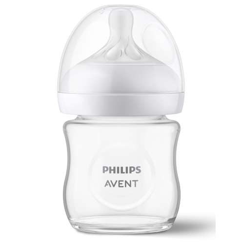 Avent Natural Response Bottle Glass, 120ml