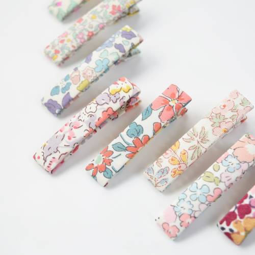 Liberty Hair Clips | Fully Lined Hair Clips | Baby Hair Clips | Toddler Hair Clips | Floral Hair Clips | Non Slip Hairclip