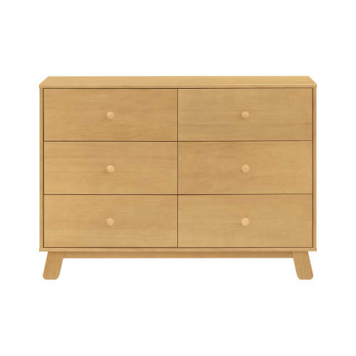 Hudson Modern 6-Drawer Assembled Double Dresser