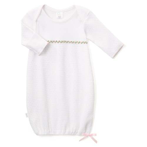 PatyKnit™ Ruth Overlap Shoulder Gown