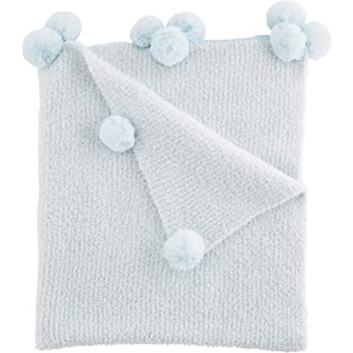 Blue Chenille Blanket