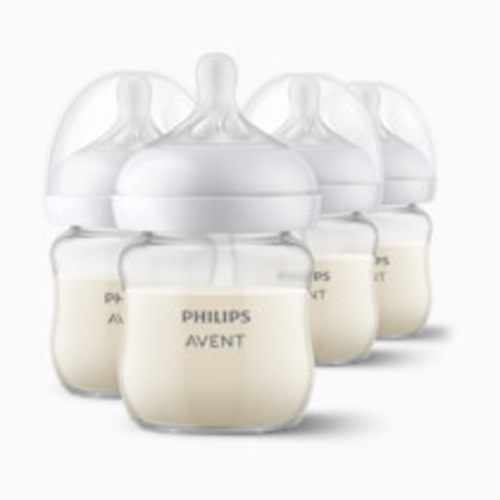 Philips Avent Glass Natural Baby Bottle - 4 Oz, 4