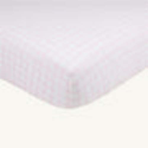 Sleep Tight Crib Sheet - Palm Beach Pink Gingham