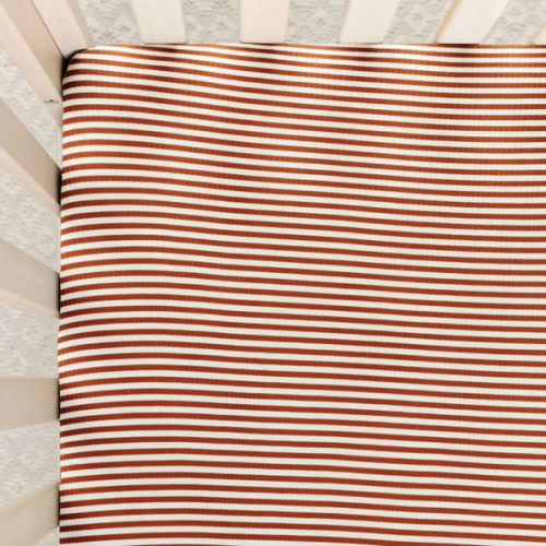 Boston Ribbed Crib Sheet