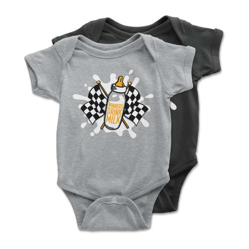 Winners Drink Milk Onesie – United State of Indiana