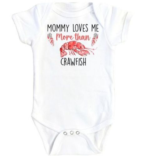 Crawfish Mommy - Baby Boy Girl Clothes Infant Onesie® Funny Cute Newborn GS1