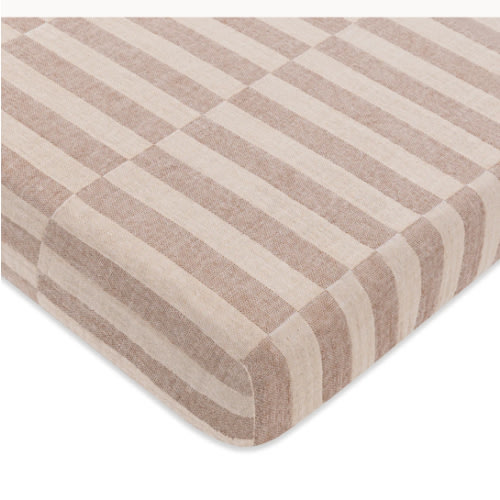 Babyletto Mini Crib Sheet in GOTS Certified Organic Muslin Cotton