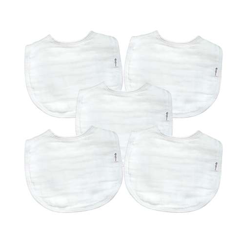 green sprouts® Muslin Bibs made from Organic Cotton (5 pack)