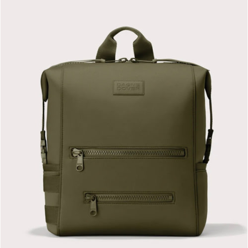 Indi Diaper Backpack in Green, Large