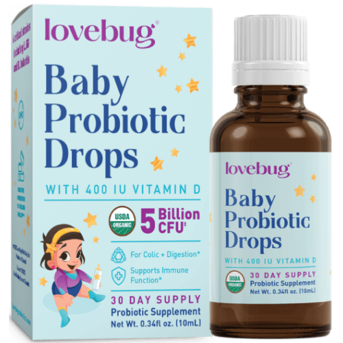 Organic Baby Probiotic Drops [0-12 Months] - Lovebug