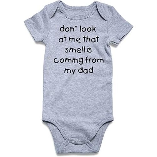 BFUSTYLE Baby Boy Girl Funny Romper Infant Bodysuit 0-18 Months