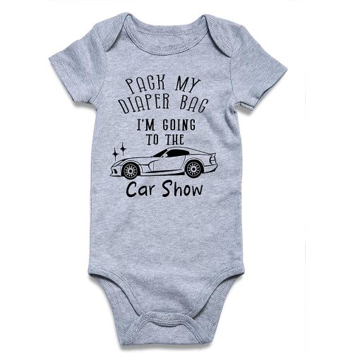 Lovefairy Baby Bodysuit Short Sleeve Newborn Funny Romper Infant Outfits