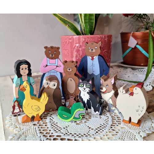 Little Bear Family and Friends Wooden Collection