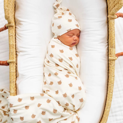 Teddy Swaddle Blanket