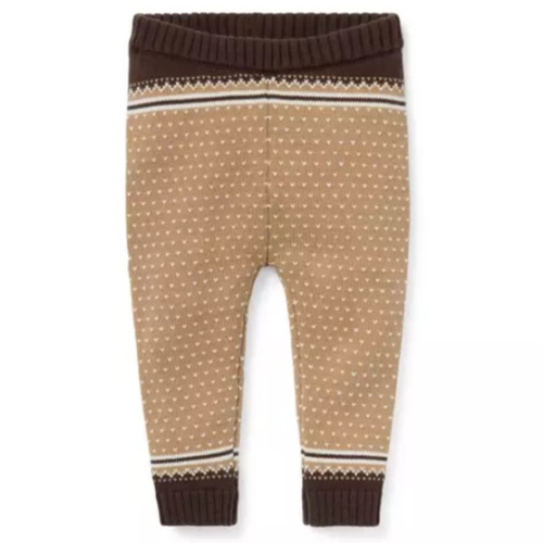 Baby Coffee Milk Fair Isle Baby Fair Isle Sweater Pant by Janie and Jack