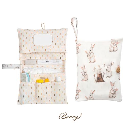 Baby Diaper Clutch, Portable Baby Essentials Organizer, Nappy Wallet, Baby Shower Gift