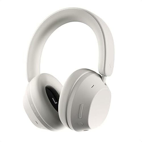 Clemm Ambience Over-Ear Headphones with Microphone, Noise Cancelling and Transparency Mode, 65H Playtime, Memory Foam, Graphite