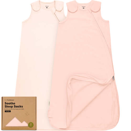 2-Pack Soothe Sleep Sacks - Mist Rose / Medium