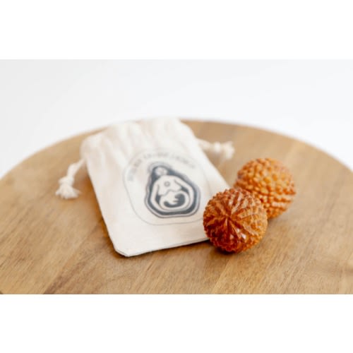 Wooden Acupressure Labor Balls | Birth Massage Tool | Pregnancy Comfort | Doula Birth Kit | Natural Pain Relief
