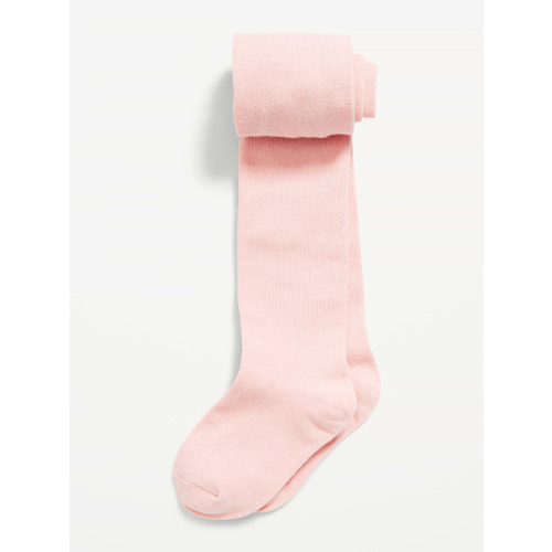Soft-Knit Solid Tights for Toddler Girls