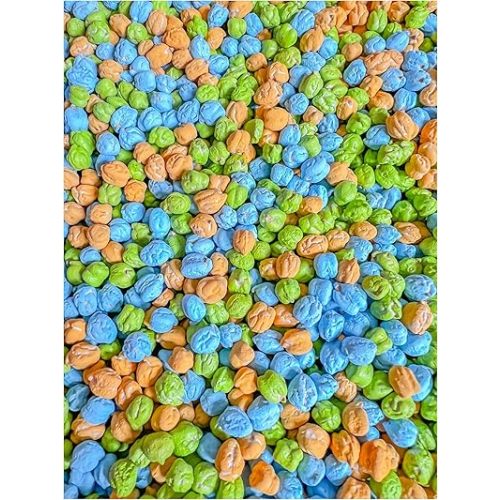 Colored Chickpeas for Sensory Play and Sensory Bins - Many Different Seasonal Colors (4 Cups, Dinosaur)